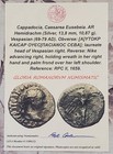 Authentic Ancient Roman Empire Silver Coin Emperor Vespasian Solid Silver Ring 