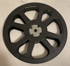 16mm 400 Ft Reel  Black Plastic Movie Film Reel  16mm 400  Reel Clean Used Stock