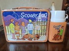 Rare Orange Version 1973 Scooby Doo Lunchbox And Thermos By King-seeley     