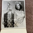 1968 Mimi Littlejohn Signed Autographed Photo Indy 500 Borg Warner Queen