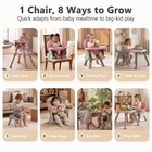 8 In 1 Baby High Chair Coverts To Dining Booster Seat kids Table   Chair