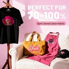 Pinkie Heat Transfer Paper For Laser   Inkjet Printer  20 Sheets  8 5x11   Da   