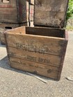 Antique Seven Up Hires Root Beer West Barrington Ri Wooden Soda Crate 1959