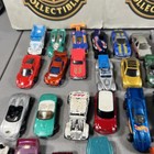 Vintage Lot Of 48 Hot Wheels  Matchbox   Maisto Die Cast Cars With Case Kids R