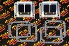 Vito s Billet Aluminum Bullseye Reed Valve Cages   Carbon Flex Reeds Banshee