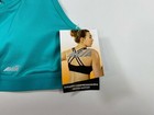 Womens Avia Aqua Blue Strappy Compression Bra Medium Support Medium M New