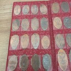 Rare Vintage Lot Of 59 Disney Pressed Penny Collection Album