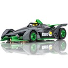 New Afx Mega-g  Formula N Silver green Ho Slot Car
