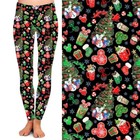 Mouse Ears Christmas Tree Ornament Cookie Women s Leggings Tc Plus Size 12-18
