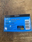 Sony Vhs-c Premium Camcorder Cassette Tapes  30 Minute New sealed
