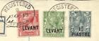 Great Britain -office In Turkey-levant Sg l12-broken V  l13  l12  38 Smyrna
