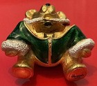 Harrods Estee Lauder Solid Perfume Teddy Bear 2001 - 1 Inch Tall