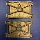 Vintage Toy Soldier Lead Mold Cast    aviation Airplane Pilots    Home Foundry 1930s