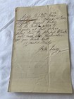 Civil War Iowa Cedar Bluffs Militia Letter To General Baker 1864 From J Lacey