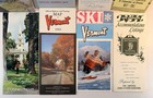 Vintage New England Travel Brochures Lot Maine Ri Vt Nh Maps 1960s
