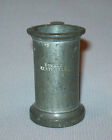 Old Antique Vtg 19th C 1800s Very Small Double Centilitre Size Pewter Measure