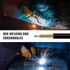 Mig Welding Gun Consumables Kit  34-pc   0 035  For Lincoln 100l   Tweco Mini  1