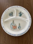 Peter Rabbit Beatrix Potter Divided Child s Plate Melamine 8 25  Indonesia
