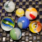  51 - 34  Peewee Cateyes  Marbles Lot- -multicolors- Mint  Mint-