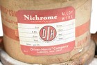 28 Lbs Vintage 1970 s Nichrome Nickel Alloys Wire Driver Harris Co 0 312 X 0 035