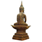 13 5 Thai Burmese Vintage Buddha Phra Chiang Rung Buddhist Worship Protected 