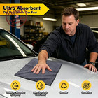 12-pack Microfiber Cleaning Cloths 12 5 x12 5  Ultra Absorbent Lint-free Towels 