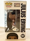 Julius Erving Dr  J Signed Nets  107 Funko Pop Jsa Witnessed