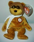 Ty Beanie Baby - Brown Bearon The Bear 8 5  New Mwmts Plush Stuffed Animal Toy