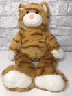 Build A Bear Orange Tabby Cat Plush Stuffed Animal Vintage Sound Meow Works 17   