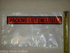 500x 5 5  X 10  Packing List Enclosed Envelope Pouch Slip Invoice Receipt