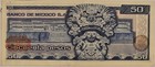 1979 Mexico 50 Pesos Uncirculated Banknote Currency Bill Note Unc 