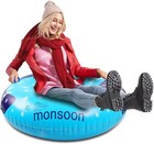 Monsoon  glider  Luxury Snow Tube For Sledding Heavy Duty Sleds With Handles For