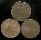 Canada Victoria Large Cents Lot Bronze Coins - 82 84   