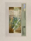Switzerland  200 Francs  2016  2018   Pmg 63 Epq  Choice Uncirculated