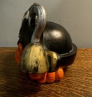 Vintage California Crab Eye Patch Pirate Hook Piggy Bank With Stopper 7 x5 x5 5 