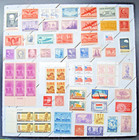 Over 60 United States Postage Stamps Most With Original Gum Some Hinged