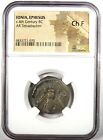 Ionia Ephesus Silver Ar Tetradrachm Bee Stag Coin 300 Bc - Ngc Choice Fine