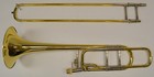Demo Bach 42bo Stradivarius F-attachment Trombone W  Strad Case   Mouthpiece