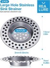 6 Pcs Kitchen Sink Strainer Stopper Stainless Steel Drain Basket Waste Plug