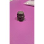 Vintage London Pewter Thimble London Coat Of Arms Domine Dirige Nos Motto