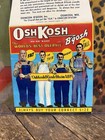 Vintage 1950 Osh Kosh Bgosh Overalls Sign Clothing Bibs Oshkosh Wisconsin Rare