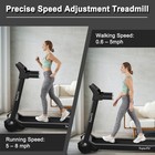 Superfit 3hp Self-standing Folding Electric Treadmill Running Machine W speaker