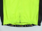 Funkier Cycling Jersey Men s 2xl Neon Bright Yellow Black Full Zip Short Sleeve