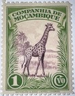 Travelstamps  1937 Mozambique Company  Stamps Scott  175 Giraffe Mognh