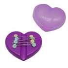 Magnetic Pin Cushion With 20pcs Sewing Pins  Heart Magnetic Pins Holder For S   