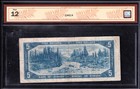 Canada 1954  5 Five Dollar Devils Face Banknote Beattie - Coyne Bcs Graded F-12