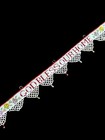 Vintage Hand Beaded Panel Wall Hanging Art God Bless This House Beautiful 37   