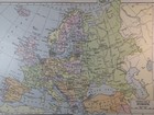 1934 Europe Continent Vintage Political Map English 9 5 X 11 5 Original C18-6