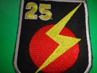 South Vietnamese Arvn 25th Infantry Division Patch From Vietnam War Era