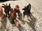 Schleich Lot Miniature Farm Animal Figurines Assorted Animals Mixed Set